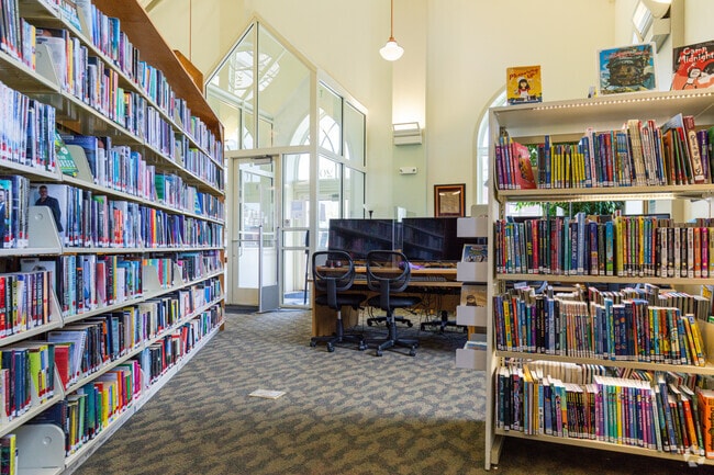 Santaquin City Library, located at 20 W 100 S, sits at the heart of town and offers a welcoming space for readers of all ages.