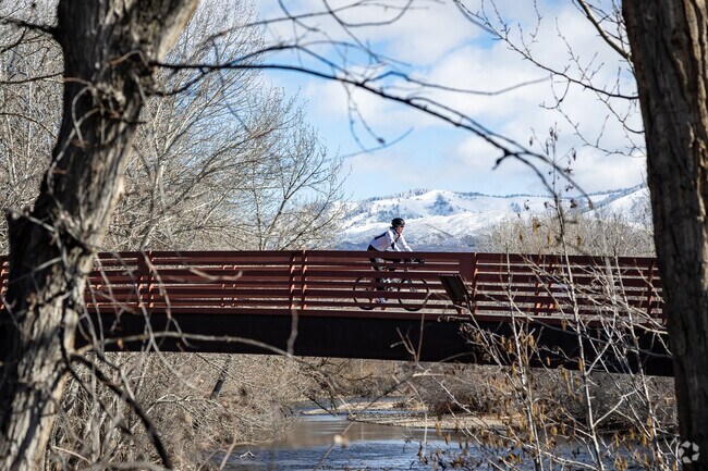 The Central Rim offers access to miles of biking and walking trails.