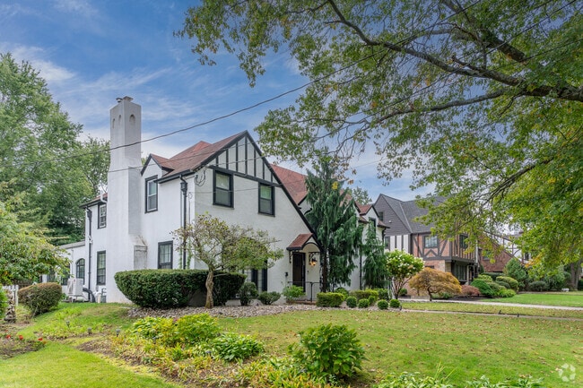 1930s Tudor homes and spacious Colonial Revivals are common types of homes in Beaver Hills.