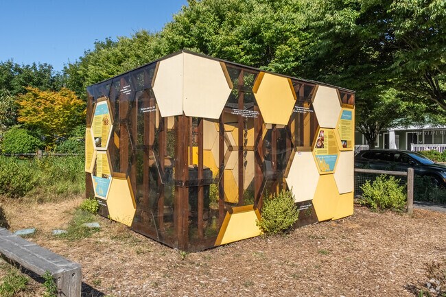 Bee Garden at High Point Commons is a unique habitat and educational space.