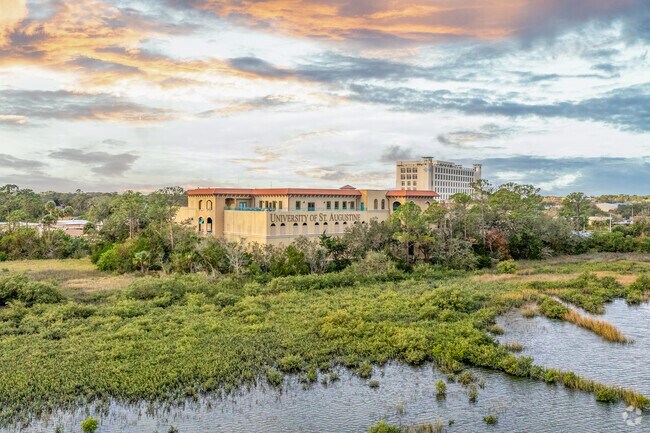 Finish your degree on the marsh at Saint Augustine University.