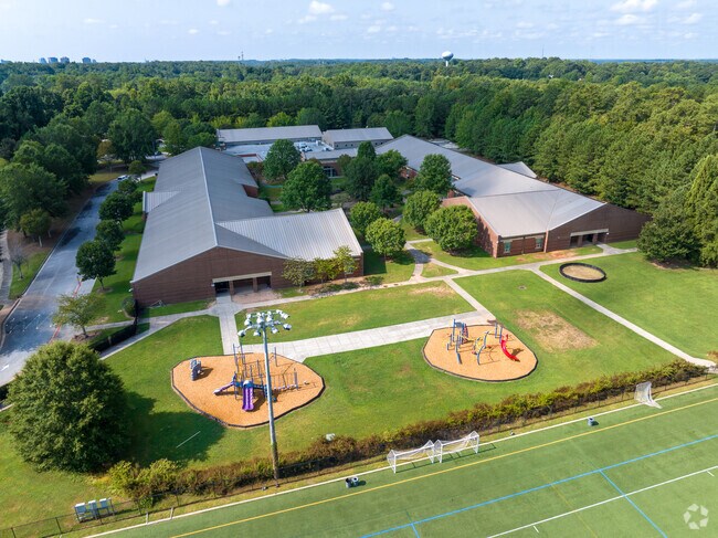 Dunwoody Springs Elementary School has a wonderful playground.