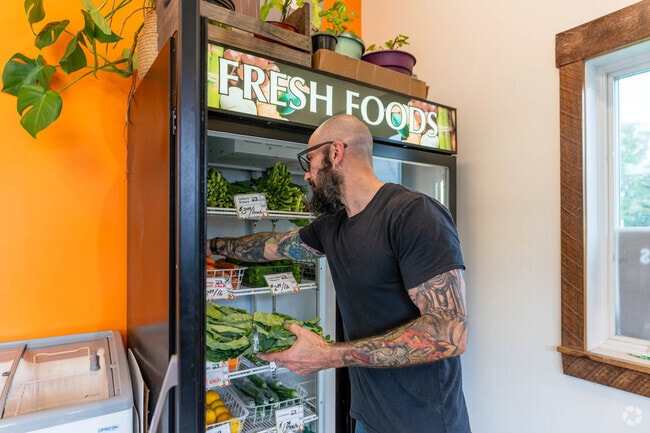 Gardening the Community in Maple-High Six Corners grows and sells organic produce.