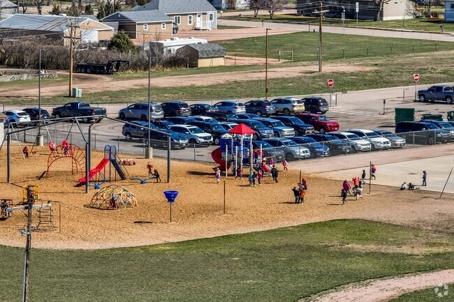 Rapid Valley Elementary School offers a large campus for students in Rapid Valley.