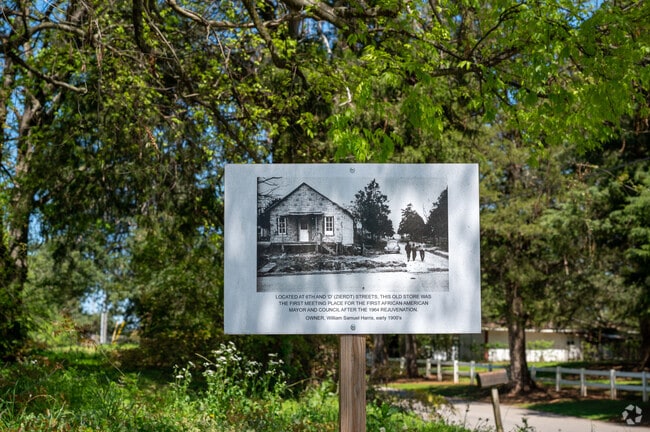 Located at 6th and D Street, this location was the first meeting place for the first African American mayor and Council.