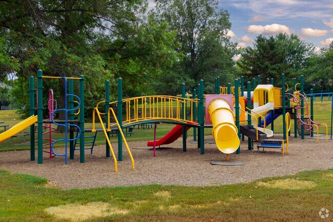 Streeter Park Playground is a favorite for families with swings, slides and summer fun.