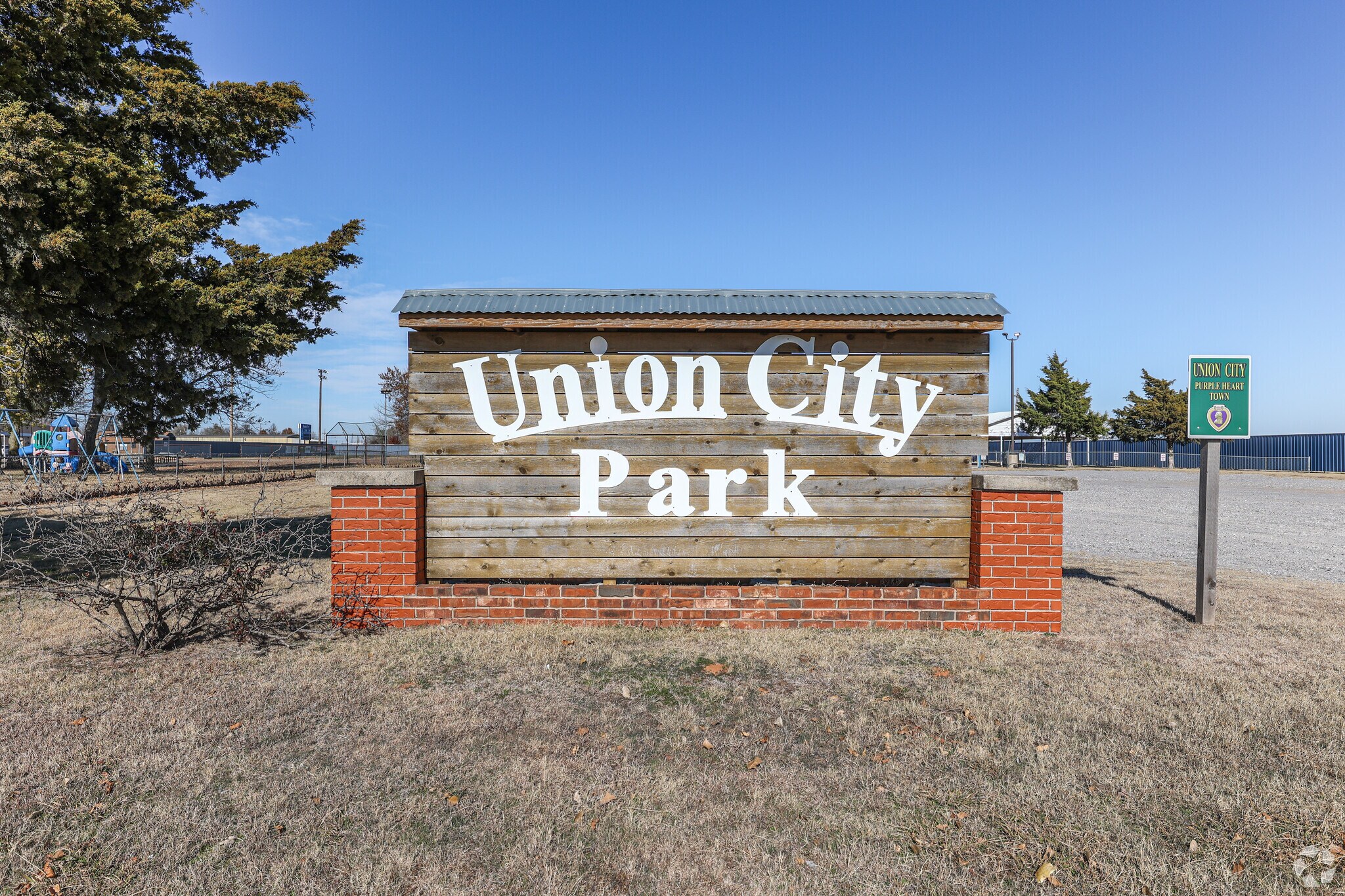 Union City Park is the local gathering spot for town events.