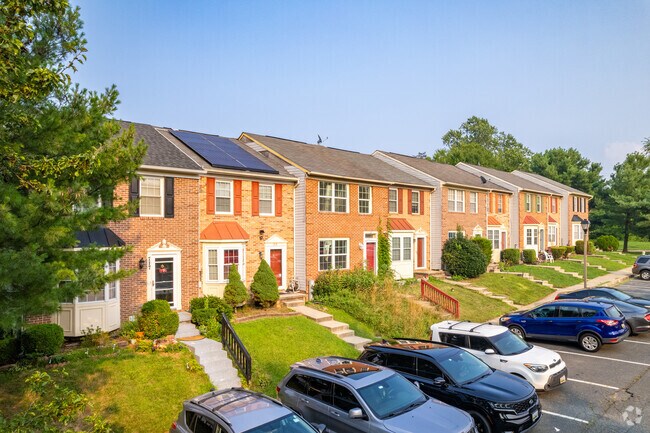 Townhomes like these allow for residents to live in close quarters while still keeping privacy.