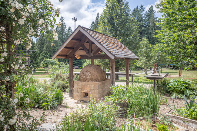 A Garden Structure at Arbor School of arts and Sciences in Stafford Neighborhood.