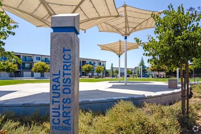 The Cultural Arts District Park in Downtown Fresno is great for children and families.
