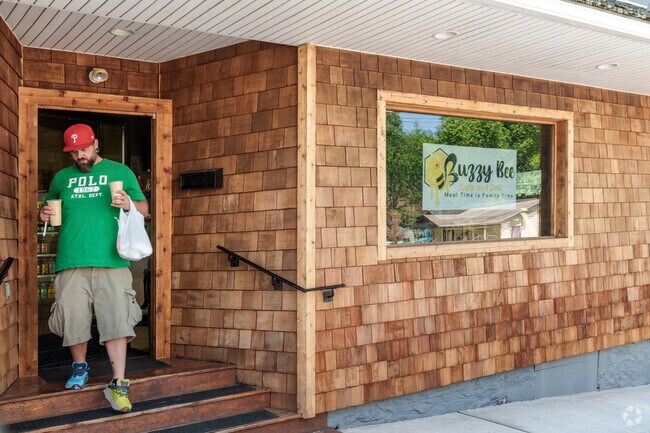 The Buzzy Bee Cafe is one of Weatherly’s favorite breakfast and lunch stops.