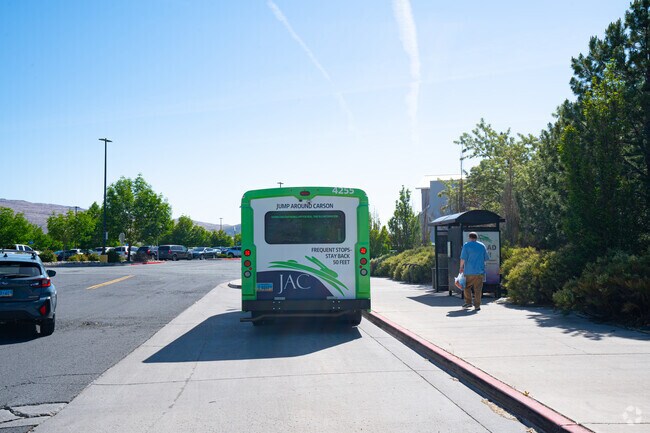 Residents are able to commute quickly with the JAC bus service throughout Stewart.