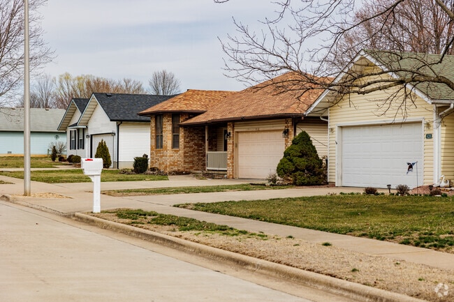 Homes in Young-Lilly come in a variety of sizes and exterior finishes.