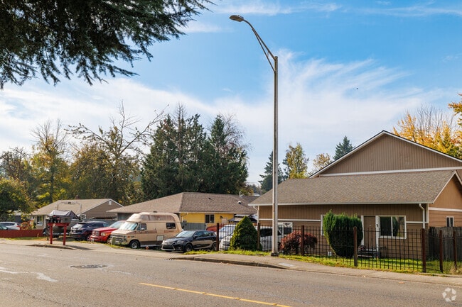 Many residents park their cars outside in the Thorndyke neighborhood.