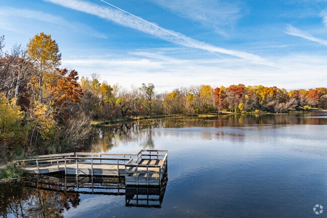 Twin Lakes City Park in Nowthen features a fishing pier and boat launch.