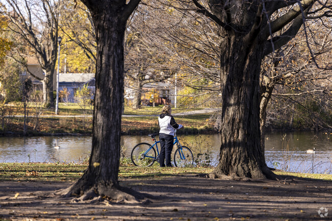 The scenic McCarty Park is near by Eckel Woods neighborhood.
