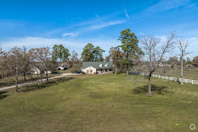 On the outskirts of Magnolia lies country homes situated on multiple acres of land.