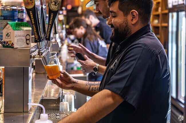 Have a delicious local beer at Lakefront Brewery in Brewers Hill.