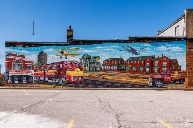 Monett's historic downtown celebrates a colorful past and bright future.