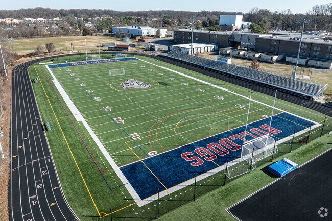 Bowie High School serves over 2,400 students.