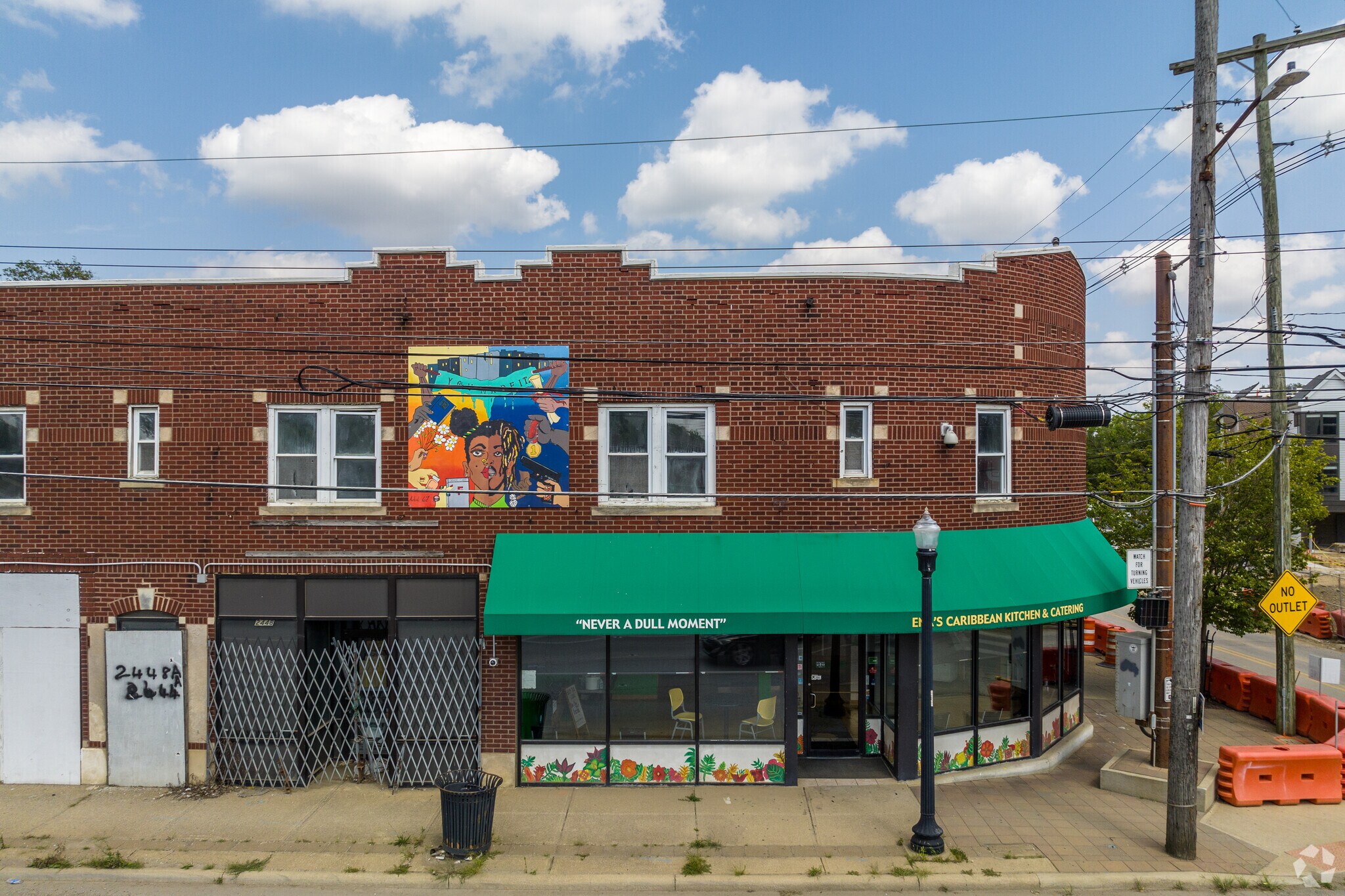 The jerk chicken at Ena’s Caribbean Kitchen drew rave reviews from Guy Fieri in a 2017 episode.