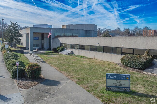 Weaver Academy serves over 300 students in Greensboro.