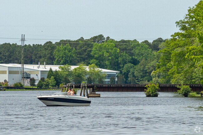 The Pocomoke River provides the residents of Pocomoke City with a variety of activities.