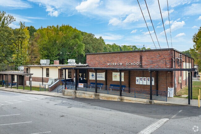 Morrow Elementary School teaches over 500 students.