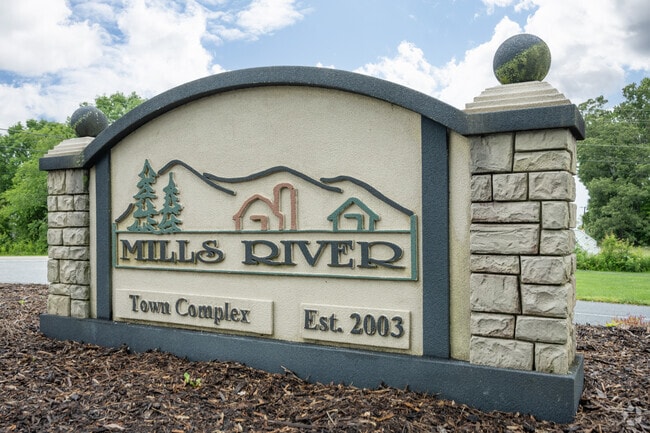 The Mills River town complex was established in 2003.