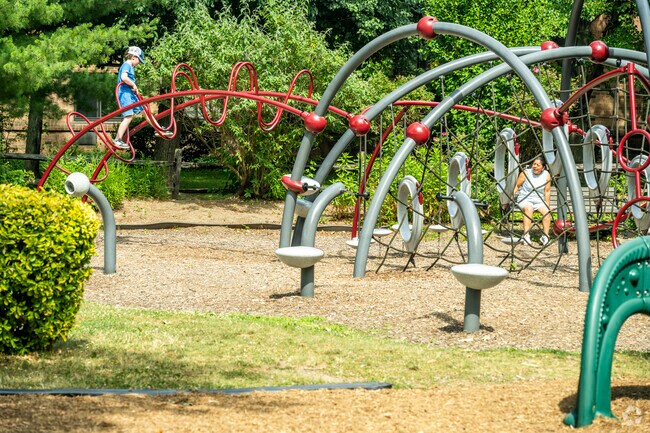 The Village Green Park in nearby Great Neck offers a challenging obstacle course for kids.