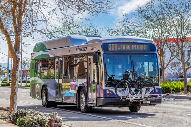 Bus connect Dublin Ranch residents to the rest of the Bay Area.