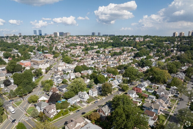 An aerial view of  Ridgefield, NJ.
