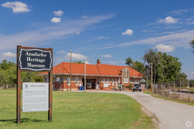 Anadarko locals can visit the free Heritage Museum to learn local history.