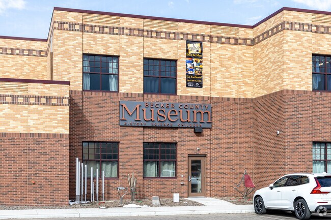 Located in Detroit Lake, the Becker County Museum highlights the area's history.