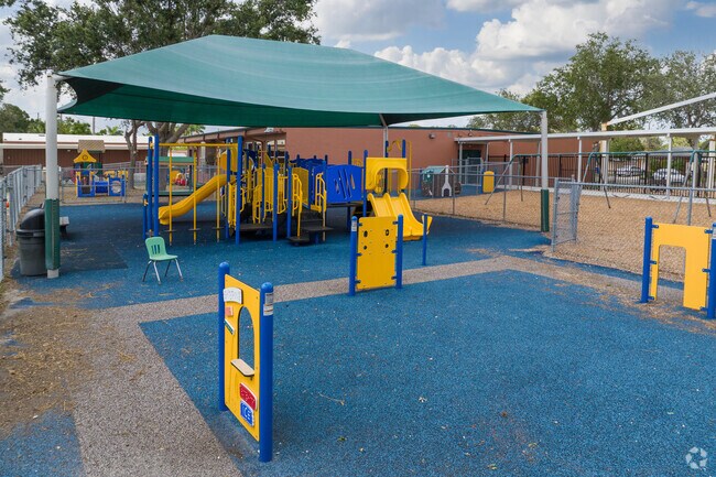 Bonita Springs Elementary School in Bonita Springs has several outdoor play areas. for kids.