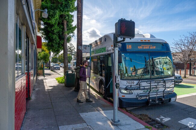 Bushrod locals have access to easy public transportation.