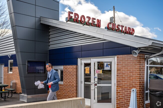 Gilles Frozen Custard in Honey Creek Parkway is a classic in the Milwaukee area.