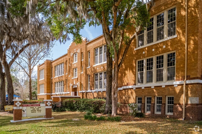 Eighth Street Elementary School is a public school with a student-teacher ratio of 16 to 1.