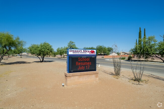 Desert Sky Middle School is part of the Vail School District.