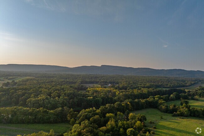 Take in the view of the mountains from Clintondale.