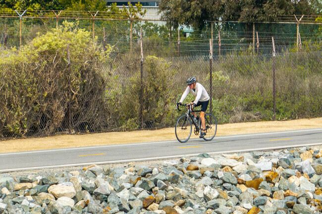 For nearly 50 miles, the Santa Ana River Trail stretches from the San Bernardino Mountains all the way to Huntington Beach, offering a long, uninterrupted riding adventure.