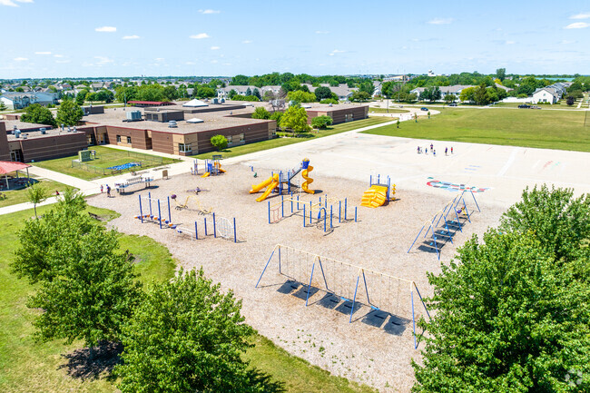 Horizon Elementary School in Southwest Johnston has an expansive playground.