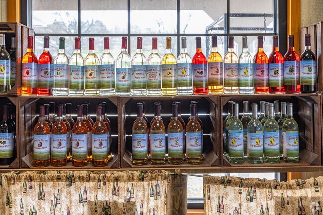 Harborcreek's Burch Farms Country Market features a small winery with unique wines such as apple wine and ice wine.