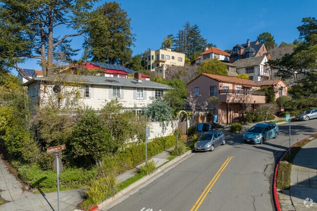 The Berkeley Hills neighborhood offers many different styles of homes.