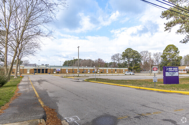 With a vibrant campus, Deep Creek Elementary provides an engaging learning environment.