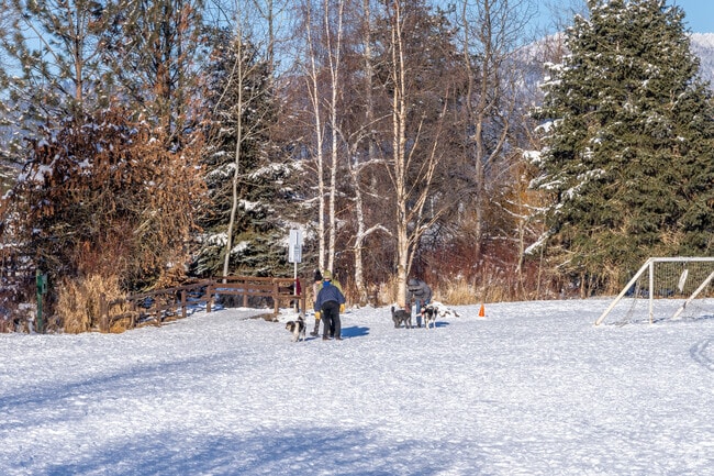 Many local parks and dog parks are near downtown Moscow.
