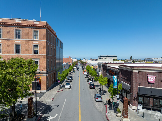 Stroll down Burlingame Avenue in Burlingame Terrace for vibrant dining and unique shops.