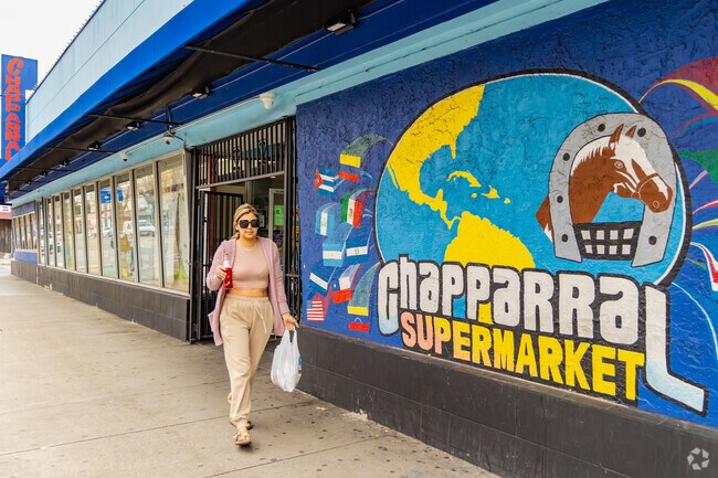 Locals get Mexican specialty groceries from Chaparral Supermarket.