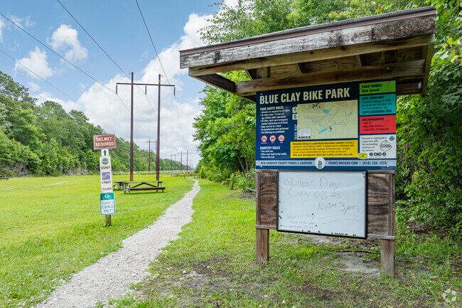From its thrilling downhill runs to peaceful wooded paths, Blue Clay Bike Park is a local treasure for residents seeking outdoor adventures.