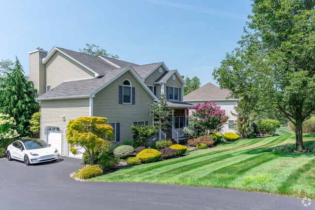 Larger homes in West Nyack often include attached garages.